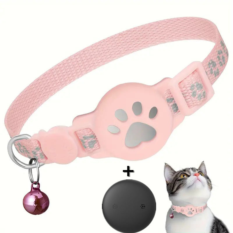 Cartoon Pet Cat Locator Collar for GPS Tracking