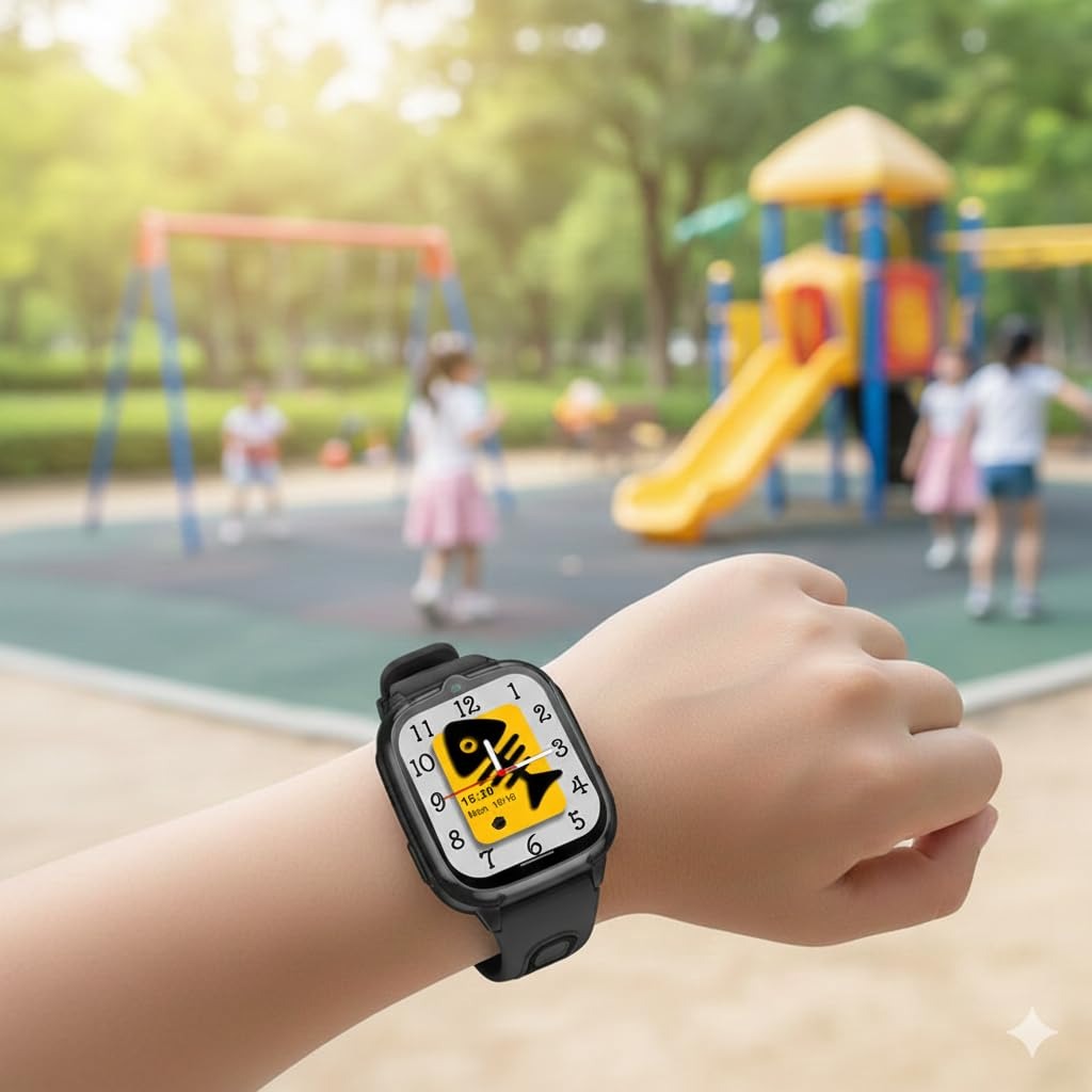 Kids 4G Smartwatch GPS Video Call Waterproof