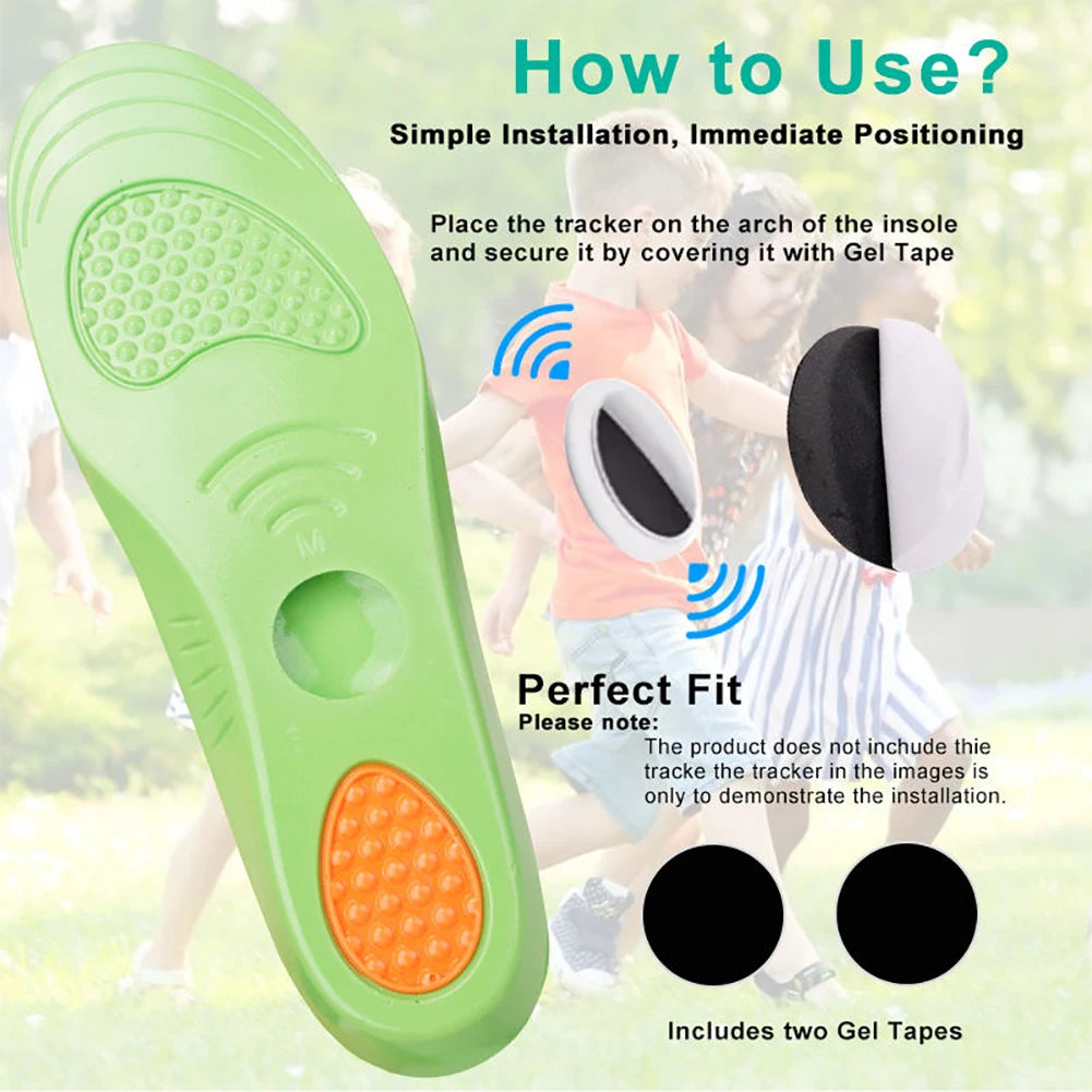 Childrens Hidden Shoe Tracker- Smart Safety Protection