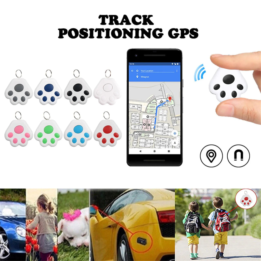 Mini Smart GPS Tracker Bluetooth Anti-Lost Device Pet Luggage Wallet Tracking For IOS / Android Smart Finder Locator Accessories