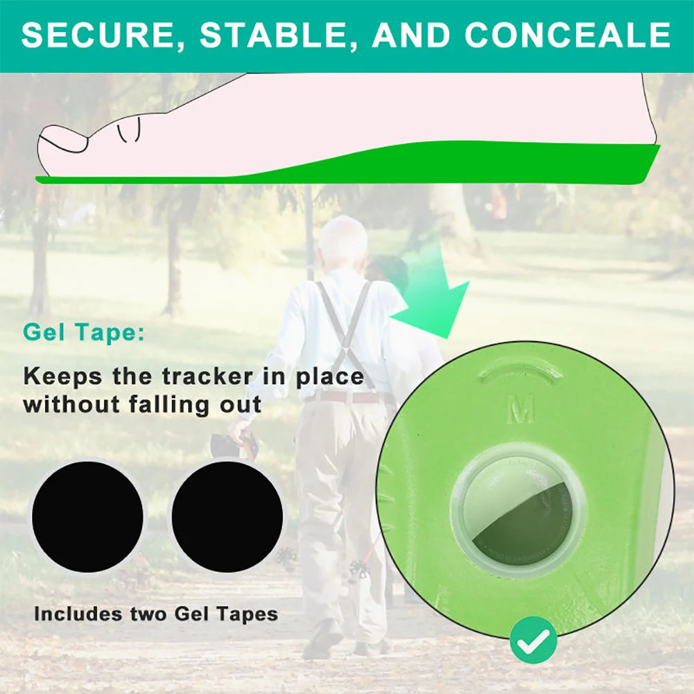 Childrens Hidden Shoe Tracker- Smart Safety Protection
