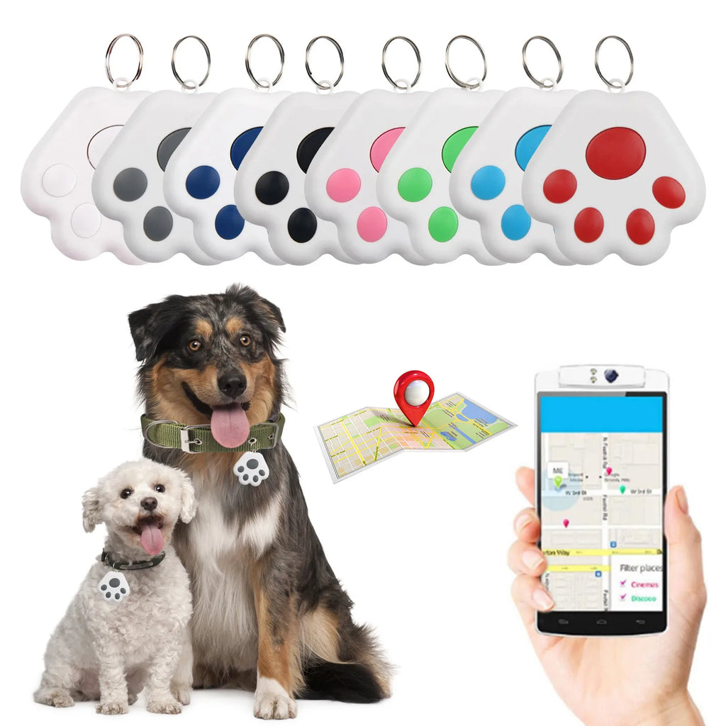 Mini Smart GPS Tracker Bluetooth Anti-Lost Device Pet Luggage Wallet Tracking For IOS / Android Smart Finder Locator Accessories