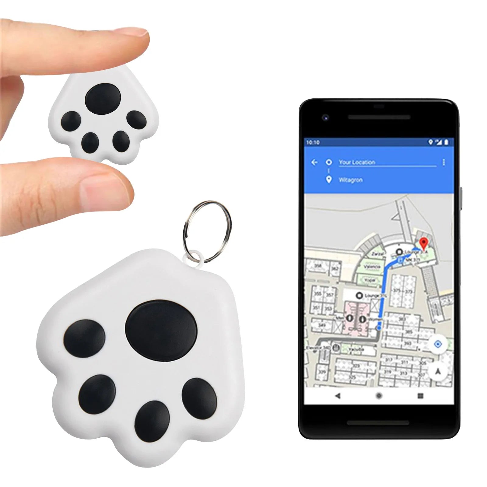 Mini Smart GPS Tracker Bluetooth Anti-Lost Device Pet Luggage Wallet Tracking For IOS / Android Smart Finder Locator Accessories