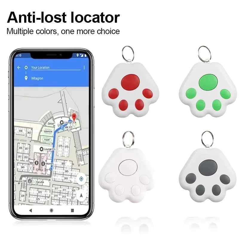 Mini Smart GPS Tracker Bluetooth Anti-Lost Device Pet Luggage Wallet Tracking For IOS / Android Smart Finder Locator Accessories