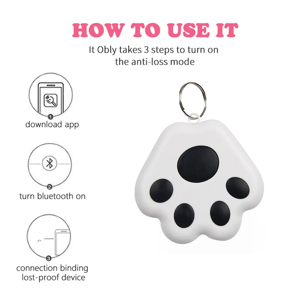 Mini Smart GPS Tracker Bluetooth Anti-Lost Device Pet Luggage Wallet Tracking For IOS / Android Smart Finder Locator Accessories
