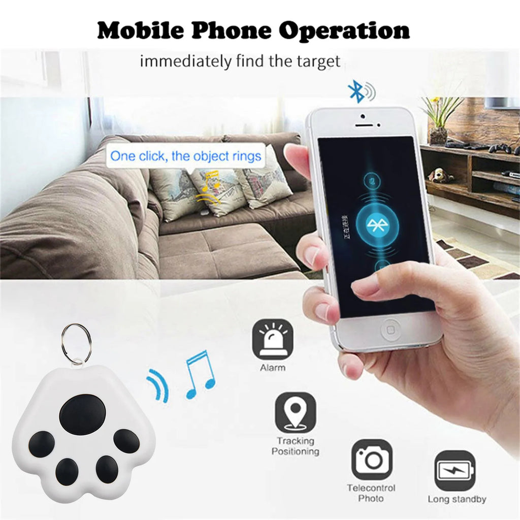 Mini Smart GPS Tracker Bluetooth Anti-Lost Device Pet Luggage Wallet Tracking For IOS / Android Smart Finder Locator Accessories